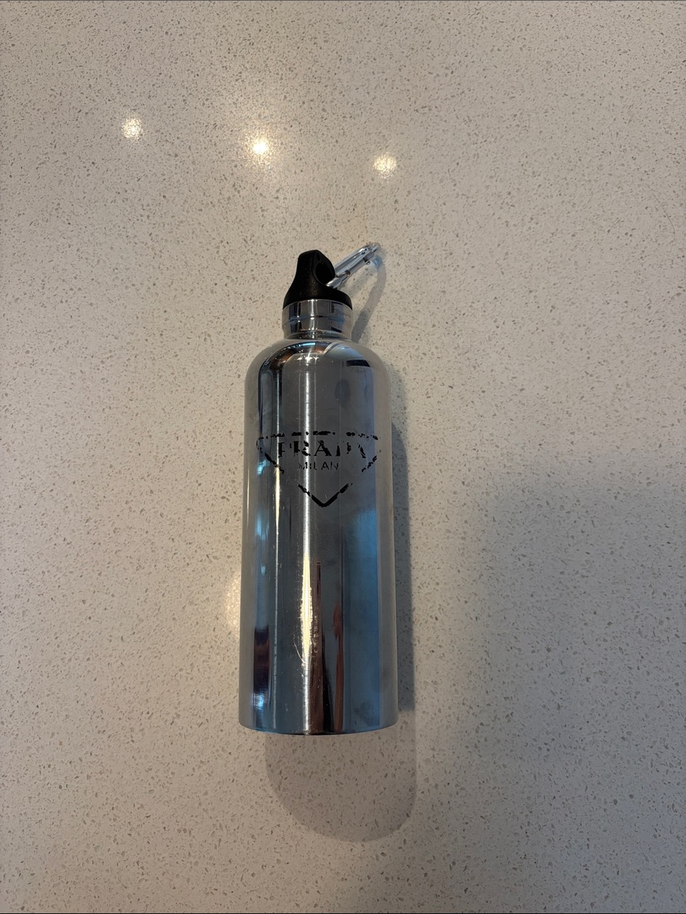Authentic prada water bottle